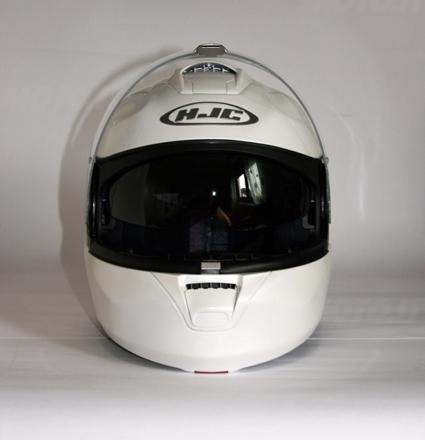 Casco completo frontale con visierino