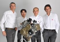 Claudio Domenicali, Marco Sairu, Vincenzo De Silvio e Diego Sgorbati Claudio Domenicali, Marco Sairu, Vincenzo De Silvio e Diego Sgorbati